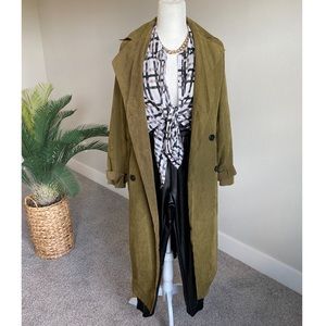 Missguided Trench Coat Size 4